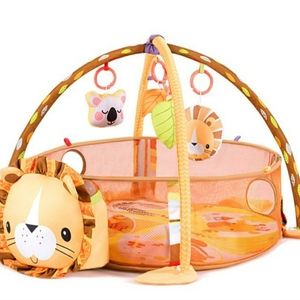 Play mat with play gym/ ball pit for baby